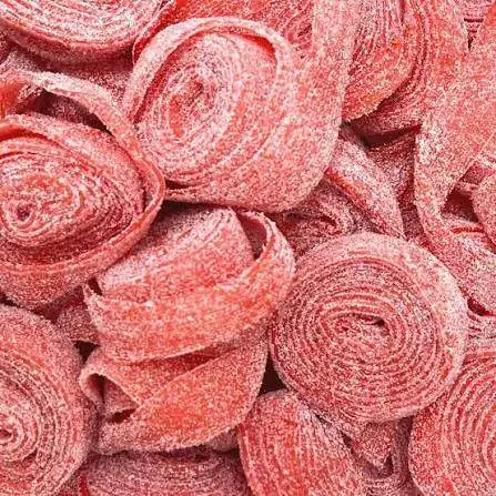 Sour belt rolls, strawberry