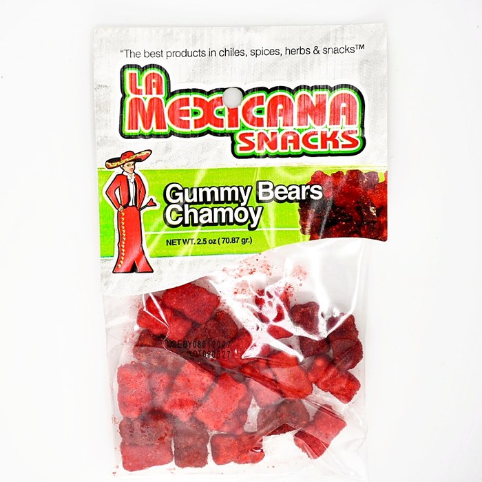 Gummy Bears with Chamoy