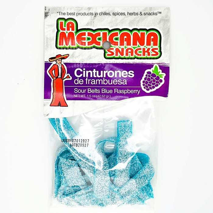 Sour Belts Blue Raspberry
