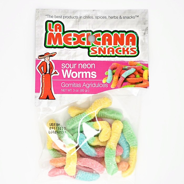 Sour Neon Worms